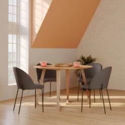 Chaise Karl (Lot De 2) -VIDAXL || Leitmotiv || Emma Soldes Magasin b71c5ad3ac424f32868be2d9f6e79094