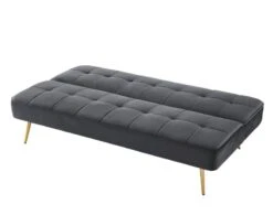Canapé Droit Convertible AROMA -VIDAXL || Leitmotiv || Emma Soldes Magasin b7aeb95a07cc4dde9577b96677f11cd7
