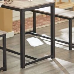 Table à Manger + 2 X Bancs OGT25-N -VIDAXL || Leitmotiv || Emma Soldes Magasin ba227bd7cc2d46ed91e324ae15784259