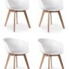Lot De 4 Chaises ALBORG -VIDAXL || Leitmotiv || Emma Soldes Magasin ba542a4110eb4701be0af84762a3c285