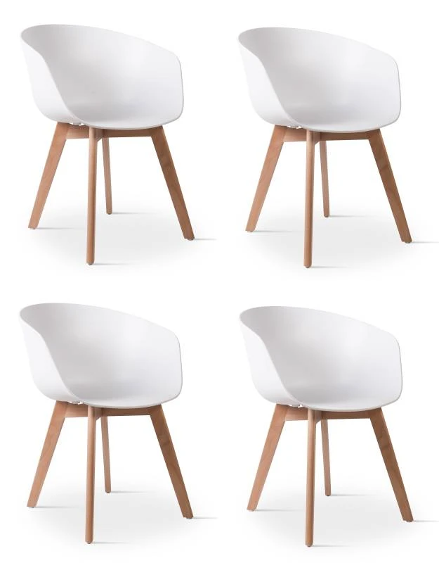 Lot De 4 Chaises ALBORG 3 Lot De 4 Chaises ALBORG