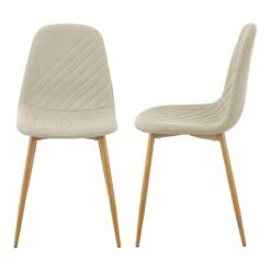 Lot De 2 Chaises De Salle à Manger -VIDAXL || Leitmotiv || Emma Soldes Magasin bb4d3219f6db4c1e9292f331daeefe1e