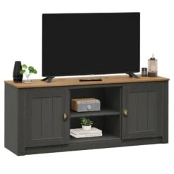 Meuble TV BOLTON -VIDAXL || Leitmotiv || Emma Soldes Magasin be645102110f49239bf76860cde24e3c
