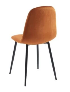 Lot De 4 Chaises En Velours Rouille -VIDAXL || Leitmotiv || Emma Soldes Magasin bf910062243449629ea8a8210a068a7c.cropped 243 231 544 711.processed