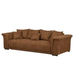 Grand Canapé Rockypoint (convertible) -VIDAXL || Leitmotiv || Emma Soldes Magasin bigsofa rockypoint mit schlaffunktion microfaser cognac 4278412