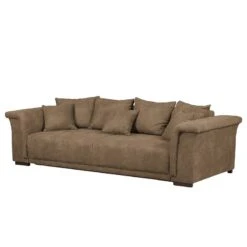 Grand Canapé Rockypoint (convertible) -VIDAXL || Leitmotiv || Emma Soldes Magasin bigsofa rockypoint mit schlaffunktion microfaser mittelbraun 4278488