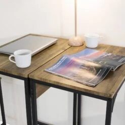 2 X Table De Bar + 2 X Chaises OGT42-F -VIDAXL || Leitmotiv || Emma Soldes Magasin c0ab42f0ce88403eba3c19adc0ee8fce