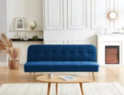 Canapé Droit Convertible AROMA -VIDAXL || Leitmotiv || Emma Soldes Magasin c2c68cc1442c43cebd83d794da161656