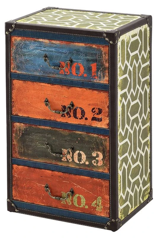 Commode Goslar Avec 4 Tiroirs 3 Commode Goslar Avec 4 Tiroirs