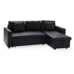 MILFORD - Canapé D'angle Convertible 3 -VIDAXL || Leitmotiv || Emma Soldes Magasin c4a10a1d5c3643d7967bdabaf5f2162f