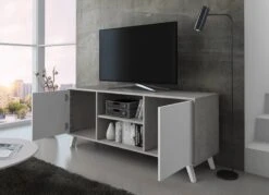 Meuble TV140 WIND 24 Meuble TV140 WIND -VIDAXL || Leitmotiv || Emma Soldes Magasin c56c4a9d2fd84956a5f5556e210feb93