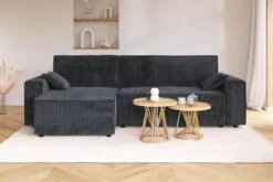 Canapé Angle Convertible MARIUS 29 Canapé Angle Convertible MARIUS -VIDAXL || Leitmotiv || Emma Soldes Magasin c74ab920d4934b26b7af051ba836b5b2