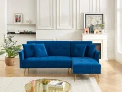 Canapé Angle Convertible AROMA -VIDAXL || Leitmotiv || Emma Soldes Magasin c79538ddeb87455289dba4d58a19cc16