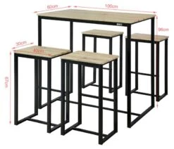 Table + 4 X Tabourets De Bar OGT15-N 19 Table + 4 X Tabourets De Bar OGT15-N -VIDAXL || Leitmotiv || Emma Soldes Magasin c853e144a43a43aa8cf87d34604260d9.cropped 11 166 1510 1295.processed