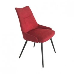 Lot De 2 Chaises Tissu Beige - OLBIA -VIDAXL || Leitmotiv || Emma Soldes Magasin cdc8ba94b2ed4557a47d6a302cb38592