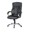 Fauteuil De Bureau Cosimo -VIDAXL || Leitmotiv || Emma Soldes Magasin chefsessel cosimo kunstleder schwarz 3337569