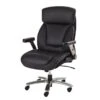 Fauteuil De Direction Deverre XXL -VIDAXL || Leitmotiv || Emma Soldes Magasin chefsessel deverre xxl kunstleder schwarz silber 5159072