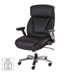 Fauteuil De Direction Deverre XXL 19 Fauteuil De Direction Deverre XXL -VIDAXL || Leitmotiv || Emma Soldes Magasin chefsessel deverre xxl kunstleder schwarz silber 5159076