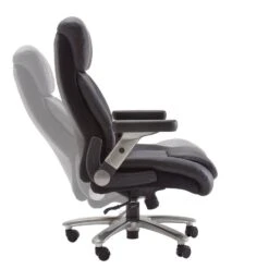 Fauteuil De Direction Deverre XXL 25 Fauteuil De Direction Deverre XXL -VIDAXL || Leitmotiv || Emma Soldes Magasin chefsessel deverre xxl kunstleder schwarz silber 5159096
