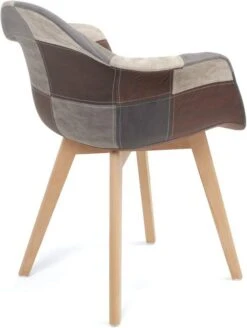 Fauteuil Patchwork NEDA (lot De 2) -VIDAXL || Leitmotiv || Emma Soldes Magasin d311b59bc1a142d1a13aa9fc7d1983e9