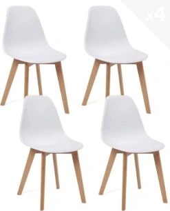 Chaise Scandinave NAO (lot De 4) 20 Chaise Scandinave NAO (lot De 4) -VIDAXL || Leitmotiv || Emma Soldes Magasin d3abead2af084192bef28e6837b01fbe