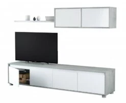 Meuble TV 4 Portes L200 Cm Avec étagères 25 Meuble TV 4 Portes L200 Cm Avec étagères -VIDAXL || Leitmotiv || Emma Soldes Magasin d5a513897a7f42c18160e6874782de55.cropped 76 16 767 629.processed