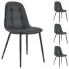 Chaises ALVARO (Lot De 4) 2 Chaises ALVARO (Lot De 4) -VIDAXL || Leitmotiv || Emma Soldes Magasin d7305d882e214fa1a4d9fe81c055d20f