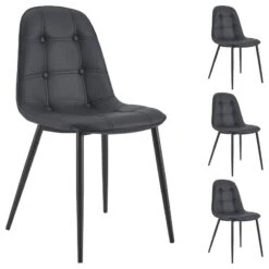 Chaises ALVARO (Lot De 4)