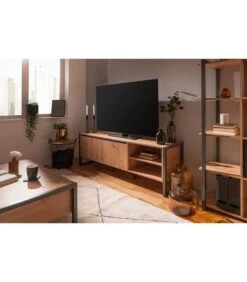 Meuble TV 2 Portes Et 2 Niches Denver 21 Meuble TV 2 Portes Et 2 Niches Denver -VIDAXL || Leitmotiv || Emma Soldes Magasin d7d0d074b5fe4d86be1203a977119e91