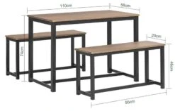 Table à Manger + 2 X Bancs OGT25-N -VIDAXL || Leitmotiv || Emma Soldes Magasin d7d8cb3fd0c94943ae21e69aaec08c37.cropped 31 327 1569 1004.processed