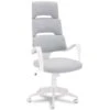 Chaise De Bureau Domo Blanc -VIDAXL || Leitmotiv || Emma Soldes Magasin d9460cc94f7448e6b9ae2026bac08ed2