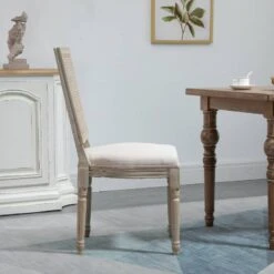 Lot De 2 Chaises CAMBRIDGE -VIDAXL || Leitmotiv || Emma Soldes Magasin d94ed270be6d40c98cbbc44fa3f3fa79