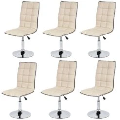 Chaise HWC-C41 (lot De 6) Pivot -VIDAXL || Leitmotiv || Emma Soldes Magasin d98aff3945b741b4b1a9dd84dab74df8