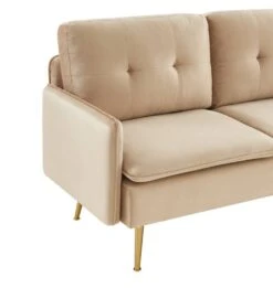 Canapé Droit ADAM -VIDAXL || Leitmotiv || Emma Soldes Magasin dcd538358bbc415fbb78f0756989ff1c