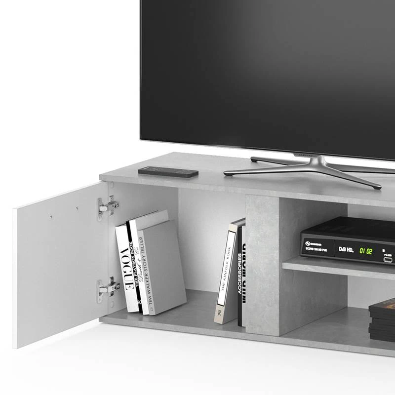 Buffet Bas Novelli Béton/blanc 8 Buffet Bas Novelli Béton/blanc – Image 6