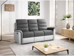 Canapé De Relaxation 3 Places LÉON -VIDAXL || Leitmotiv || Emma Soldes Magasin e29b673664db4081b9a6baaf845adc21