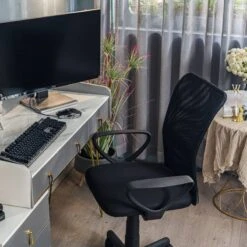 Chaise De Bureau STACY -VIDAXL || Leitmotiv || Emma Soldes Magasin e4f47f18fdad46a7976d70718cb13f57