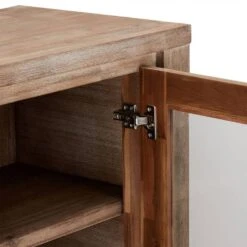 Buffet Haut Alaska Marron -VIDAXL || Leitmotiv || Emma Soldes Magasin e96661d9eec2489d8215fbd99284f127