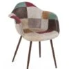 Fauteuil Patchwork NOVO -VIDAXL || Leitmotiv || Emma Soldes Magasin ea719289a5524f518171f9dbd53df4a8