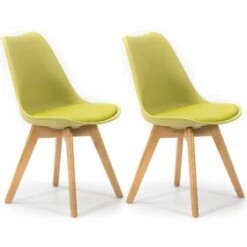 Lot De 2 Chaises Klara Vert