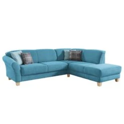 Canapé D'angle Cebu -VIDAXL || Leitmotiv || Emma Soldes Magasin ecksofa cebu webstoff ottomane davorstehend rechts keine funktion hellblau 4351584