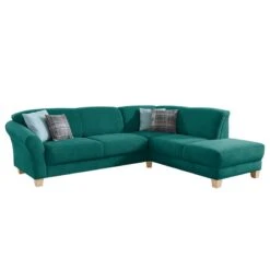 Canapé D'angle Cebu -VIDAXL || Leitmotiv || Emma Soldes Magasin ecksofa cebu webstoff ottomane davorstehend rechts keine funktion petrol 4351612