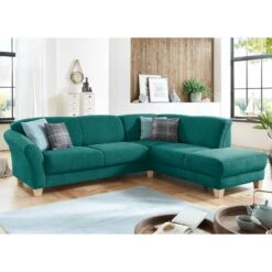 Canapé D'angle Cebu -VIDAXL || Leitmotiv || Emma Soldes Magasin ecksofa cebu webstoff ottomane davorstehend rechts keine funktion petrol 4351620