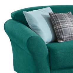 Canapé D'angle Cebu -VIDAXL || Leitmotiv || Emma Soldes Magasin ecksofa cebu webstoff ottomane davorstehend rechts keine funktion petrol 4351628