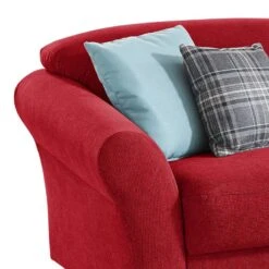 Canapé D'angle Cebu -VIDAXL || Leitmotiv || Emma Soldes Magasin ecksofa cebu webstoff ottomane davorstehend rechts keine funktion rot 4351684