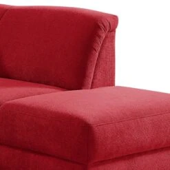 Canapé D'angle Cebu -VIDAXL || Leitmotiv || Emma Soldes Magasin ecksofa cebu webstoff ottomane davorstehend rechts keine funktion rot 4351688