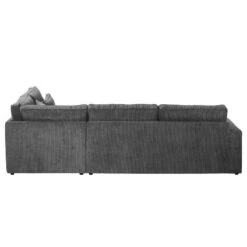 Canapé D'angle Coolock -VIDAXL || Leitmotiv || Emma Soldes Magasin ecksofa coolock samtstoff ottomane davorstehend rechts dunkelgrau 4481184