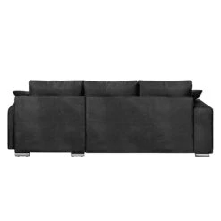 Canapé D'angle Dulmen (convertible) 28 Canapé D'angle Dulmen (convertible) -VIDAXL || Leitmotiv || Emma Soldes Magasin ecksofa dulmen mit schlaffunktion samtstoff longchair beidseitig montierbar schwarz 1231762