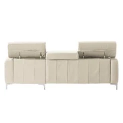 Canapé D'angle Eduardo I -VIDAXL || Leitmotiv || Emma Soldes Magasin ecksofa eduardo i echtleder longchair ottomane davorstehend rechts mit schlaffunktion weiss 4906176