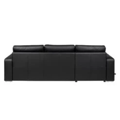 Canapé D'angle Giglio (convertible) -VIDAXL || Leitmotiv || Emma Soldes Magasin ecksofa gigilio mit schlaffunktion kunstleder schwarz ottomane rechts links montierbar 1318540